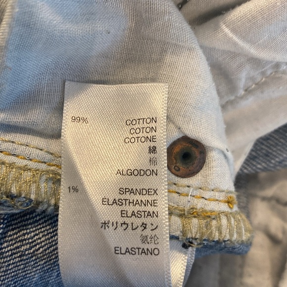 Gap Premium Skinny Jean Color Distressed - Picture 7 of 8